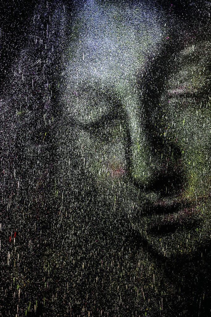 Museum of Paris Post-graffiti art by emerging artist Thibaud Tchertchian for sale