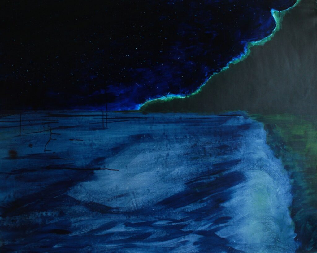 Museum of Paris Post-graffiti art by emerging artist Thibaud Tchertchian for sale